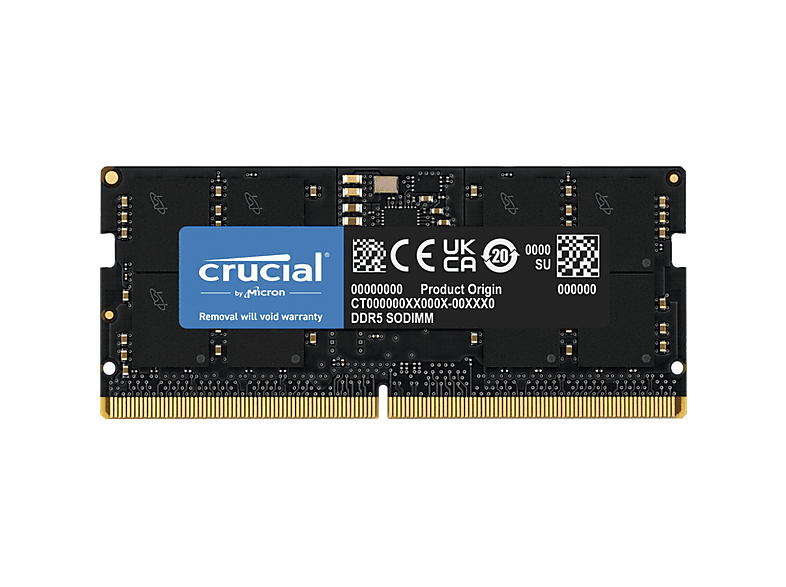 Memoria RAM | CRUCIAL CT16G48C40S5/16GB/4800MHZ/DDR5 | MediaMarkt