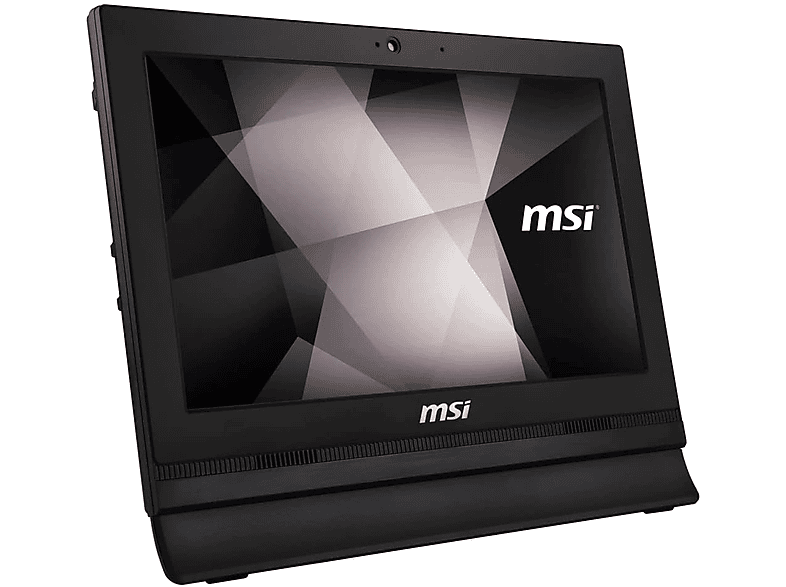 MSI 00A61811-243, All-in-One PC Zoll GB 4 Display, 15,6 GB Celeron® Schwarz mit Prozessor, Intel® SSD RAM, 128 SSD