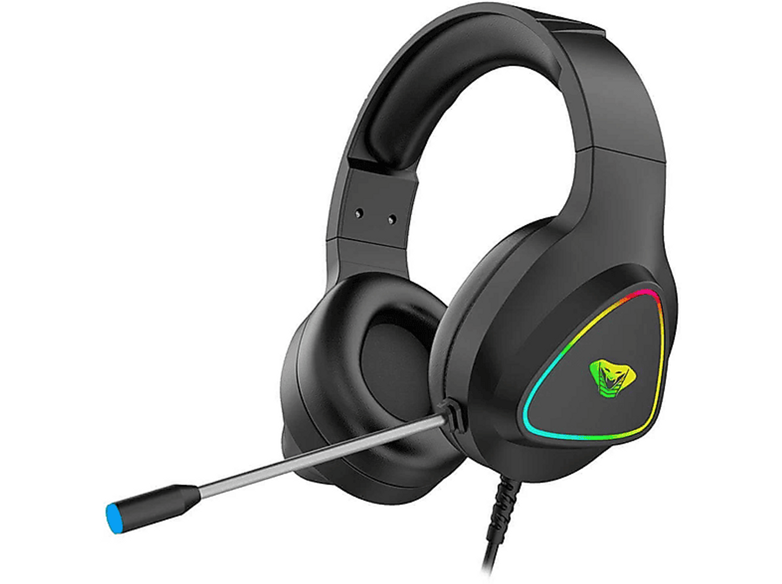 Schwarz Headset MEDIA-TECH Over-ear Gaming MT3605,
