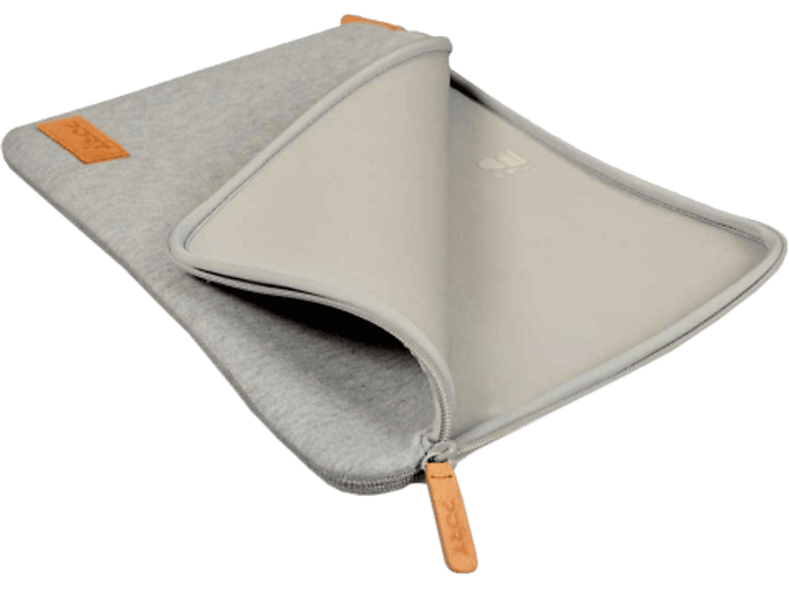 Sleeve GRAU Universal für TORINO Neopren/Baumwolljersey, PORT 140383 Grau 12,5 Notebooktasche SLEEVE ZOLL