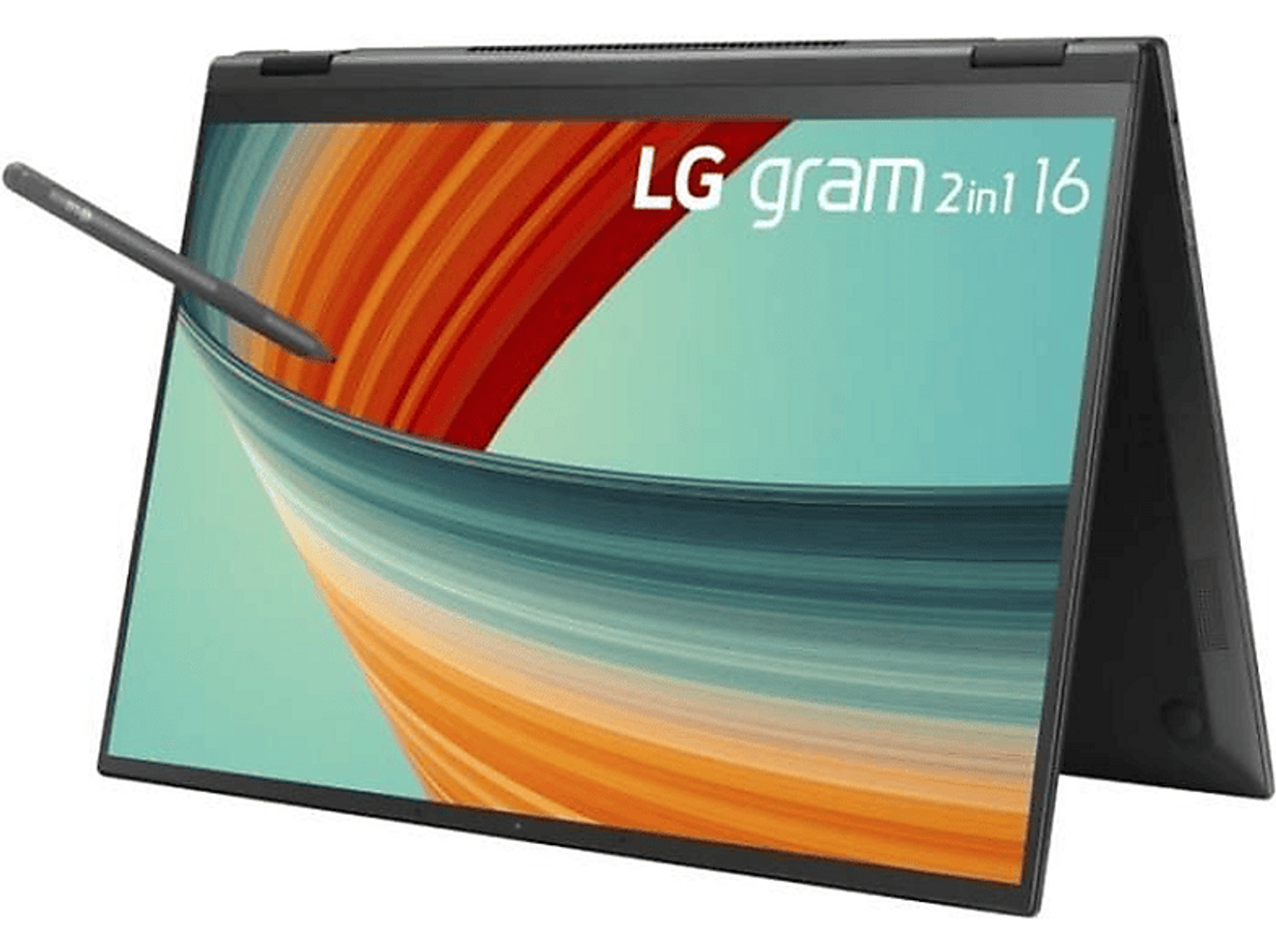 LG ELECTRONICS RAM, Prozessor, i7 Notebook Schwarz SSD, 1 Core™ GB TB Intel® mit 16 Display, 16T90R-G.AP78G, 16 Zoll