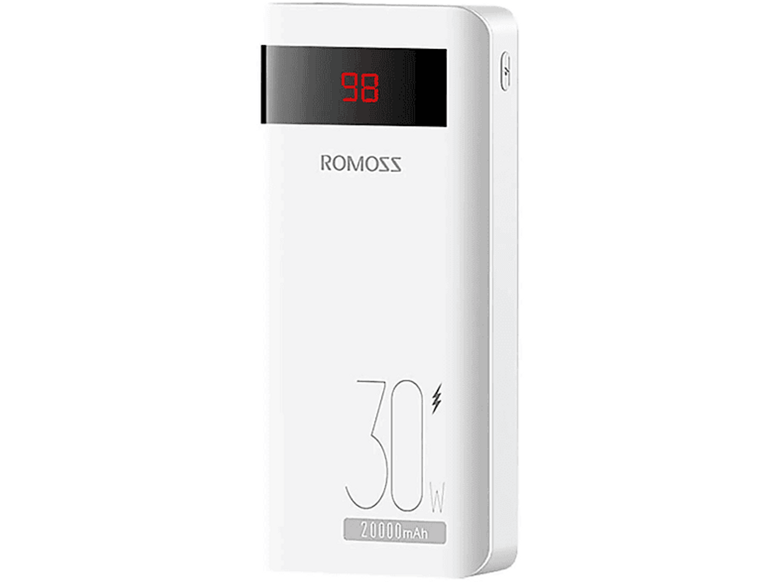 ROMOSS Sense6PS Pro Powerbank 20000 mAh Weiß