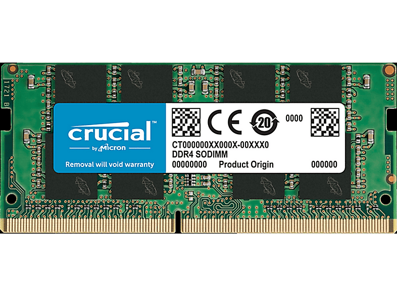 CRUCIAL CT8G4SFRA32A DDR4 3200MHz CL22 1.2V SODIMM Notebook Ram