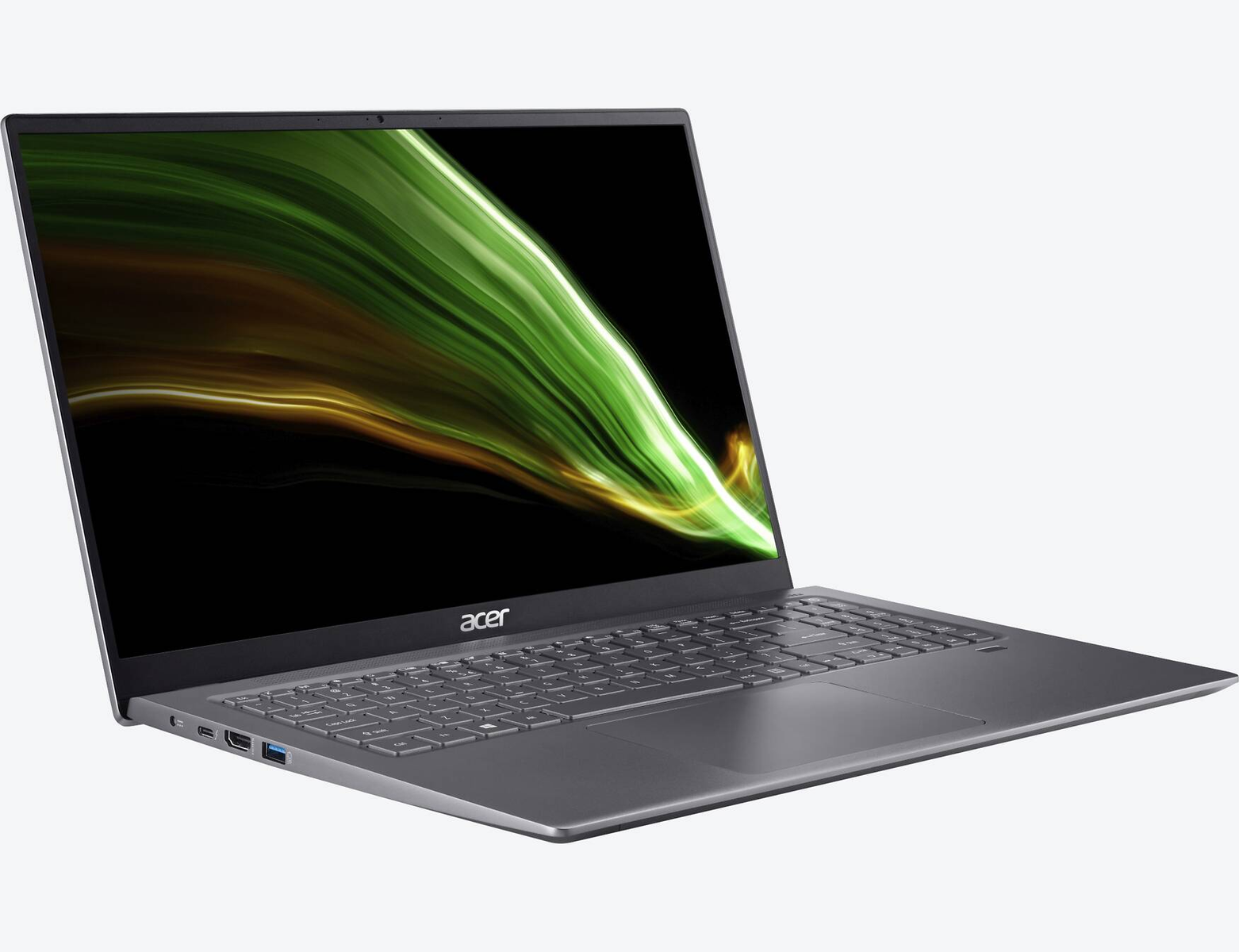 GB Core™ 16 Prozessor, SSD, Silber Notebook TB ACER Intel® i7 RAM, Display, Swift 14,5 Zoll 1 mit X,