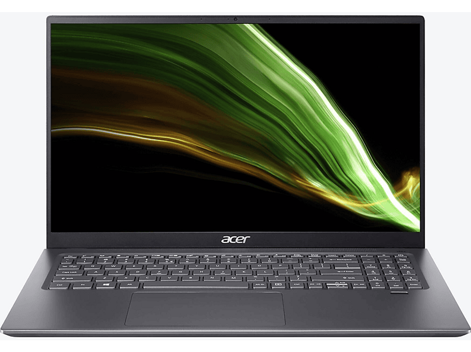 ACER Swift X, i7 Intel® Silber 1 mit Zoll SSD, RAM, 14,5 GB Core™ 16 Prozessor, Notebook TB Display