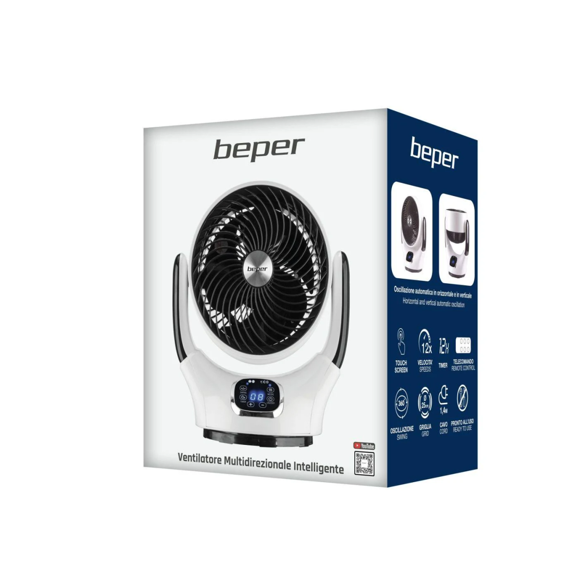 BEPER P206VEN260 Standventilator Weiß (25 Watt)