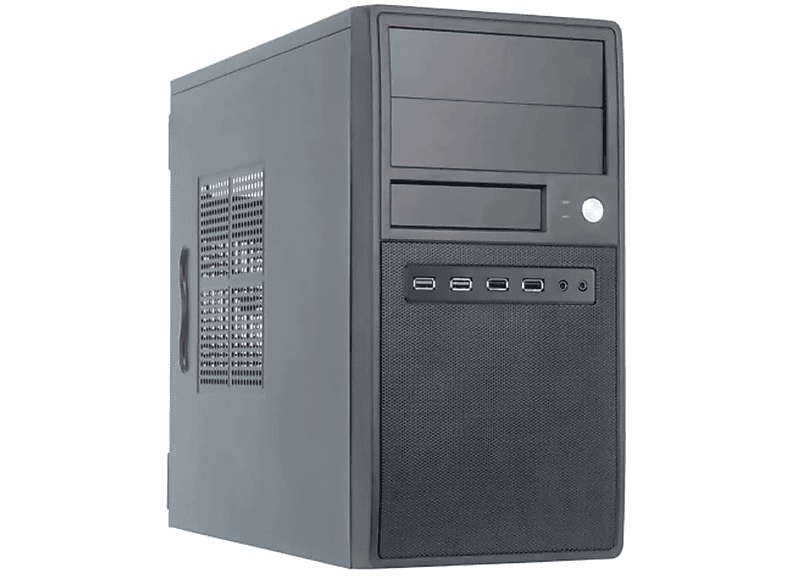 CHIEFTEC GX-01B-OP PC Gehäuse, Schwarz