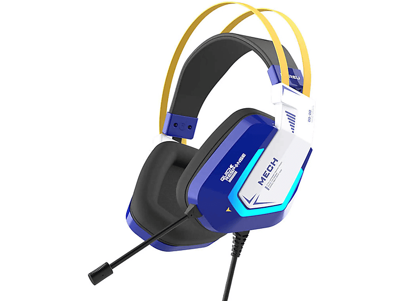 DAREU 30189042, On-ear Gaming Headset Blau