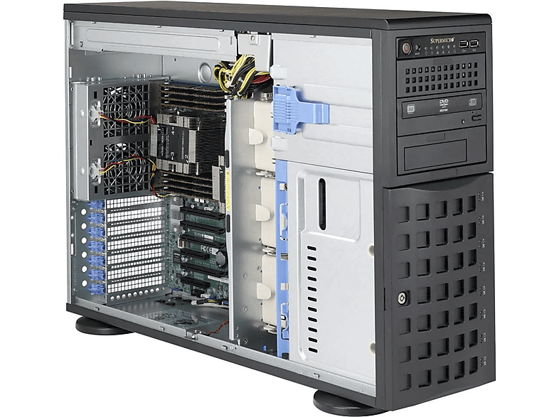 SUPERMICRO CSE-745BTQ-R920B PC Gehäuse, Schwarz | SATURN
