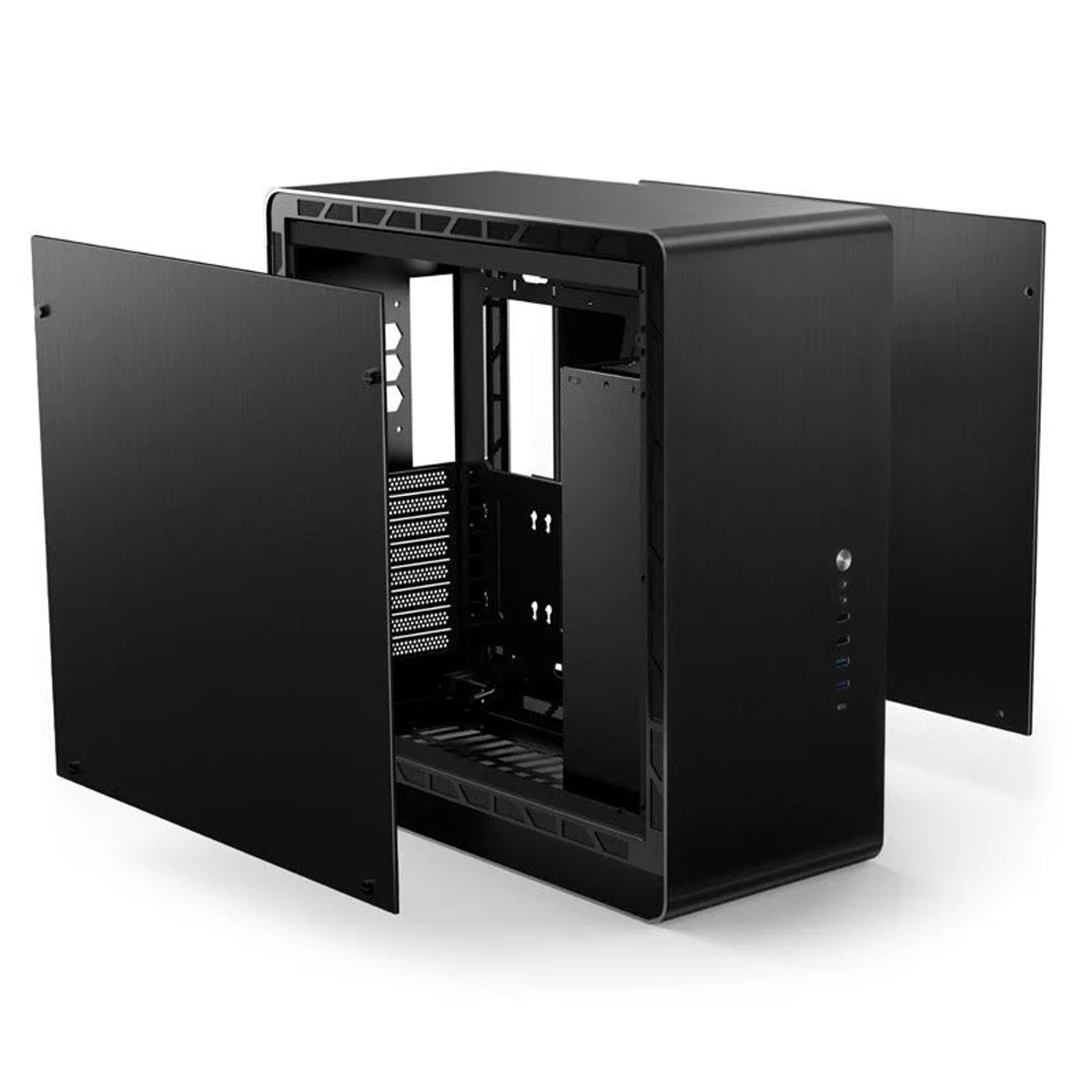 PC Black UMX6 AL JONSBO Schwarz Gehäuse,