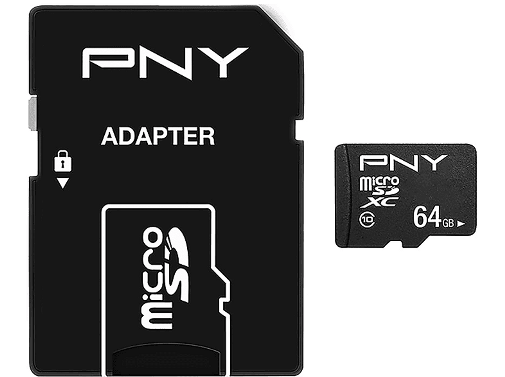 GB Micro-SD PNY 64 m0000CTU34, Speicherkarte,