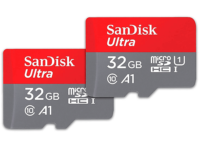 SANDISK SDSQUA4-032G-GN6MT, Micro-SD, Micro-SDHC, SDHC, Micro-SDXC, SD Speicherkarte, 32 GB, 120 MB/s