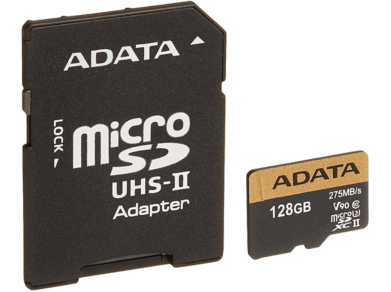 Micro-SDXC, AUSDX128GUII3CL10-CA1, SD ADATA SDXC, Micro-SD, MB/s Speicherkarte, GB, 128 275