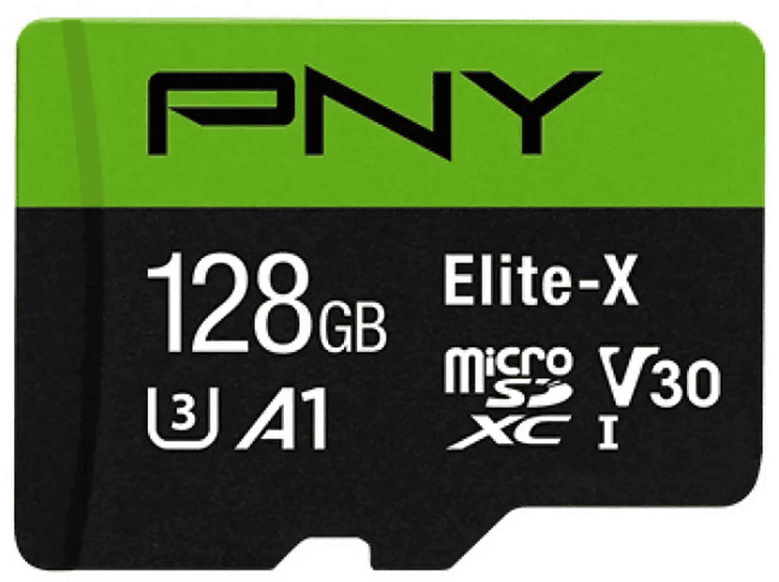 SD Micro-SD, SDXC, P-SDU128U3WX-GE, PNY Micro-SDXC, Speicherkarte, 128 GB