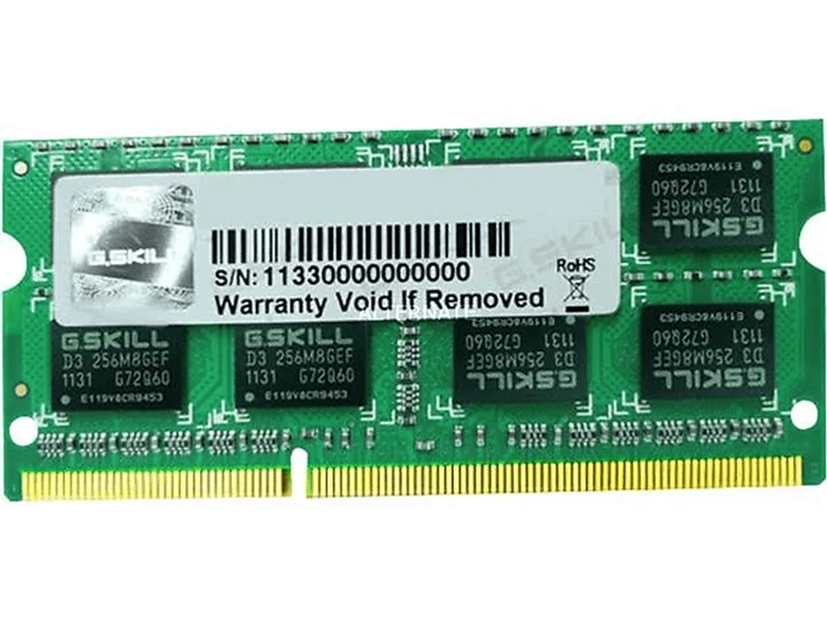 F3-1600C11S-8GSQ DDR3 G.SKILL MB Arbeitsspeicher 8192