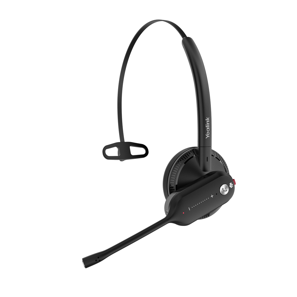 YEALINK WH67 UC DECT, In-ear Bluetooth Bluetooth Schwarz kopfhörer
