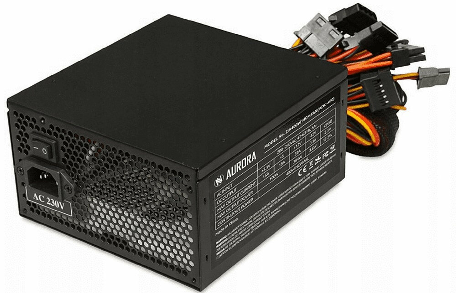 IBOX ZIA500W14CMBOX Watt Netzteil PC 500