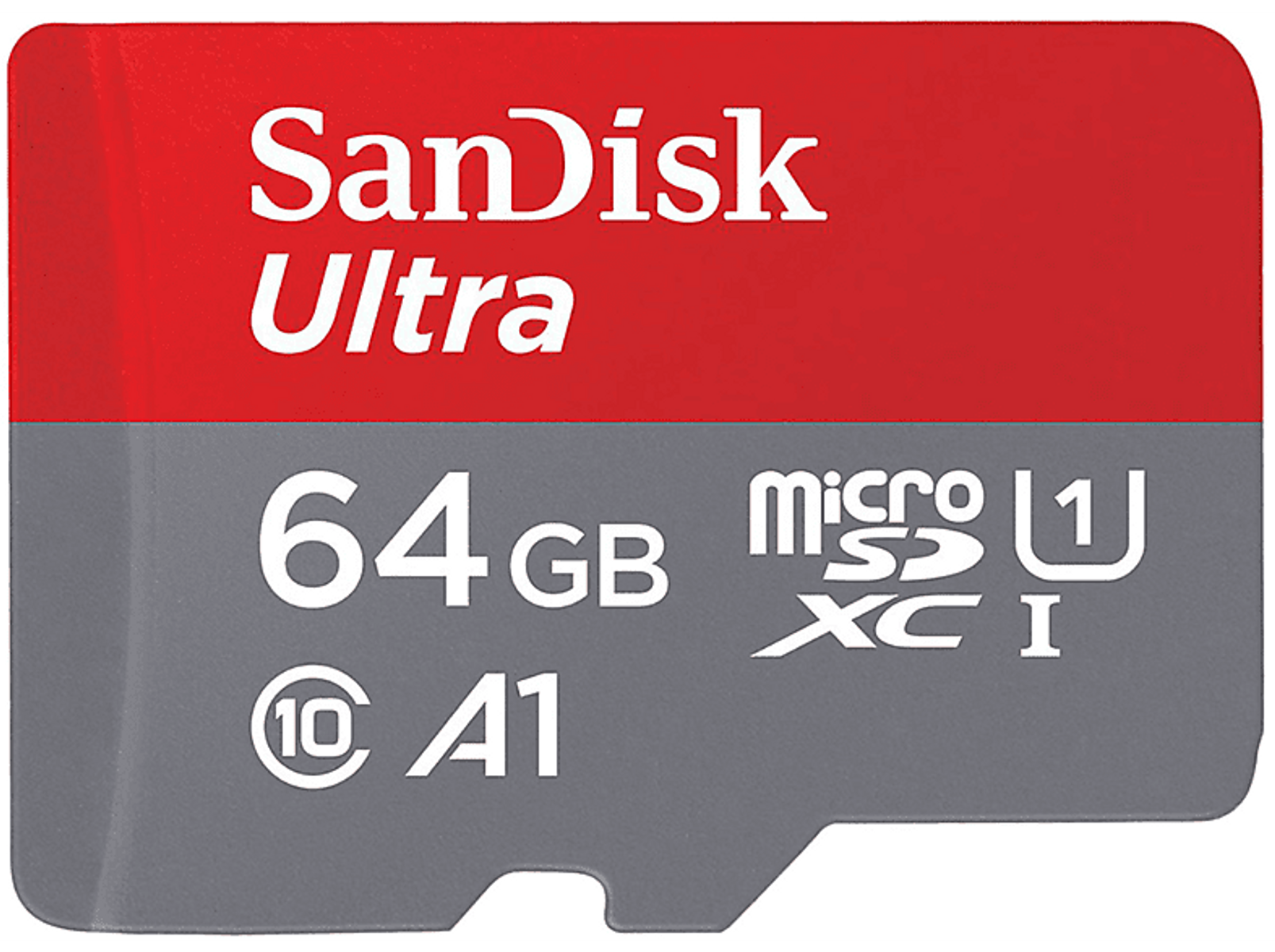 SANDISK microSDXC Speicherkarte, 64 GB, (64GB), A1 MB/s 120 Micro-SDXC Ultra