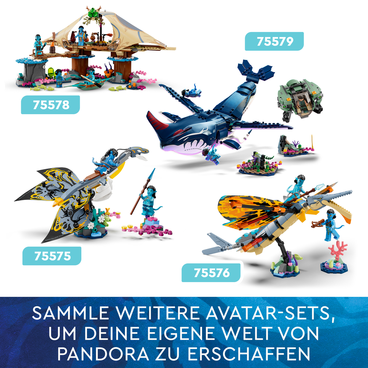 LEGO DER KRABBENANZUG Avatar TULKUN LEGO UND 75579 PAYAKAN