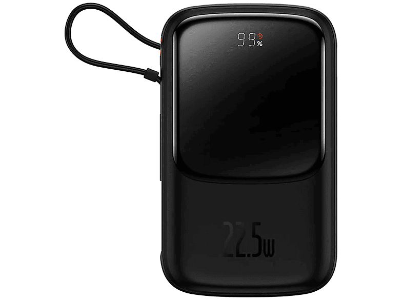 Schwarz BASEUS PPQD020101 Powerbank 10000 mAh