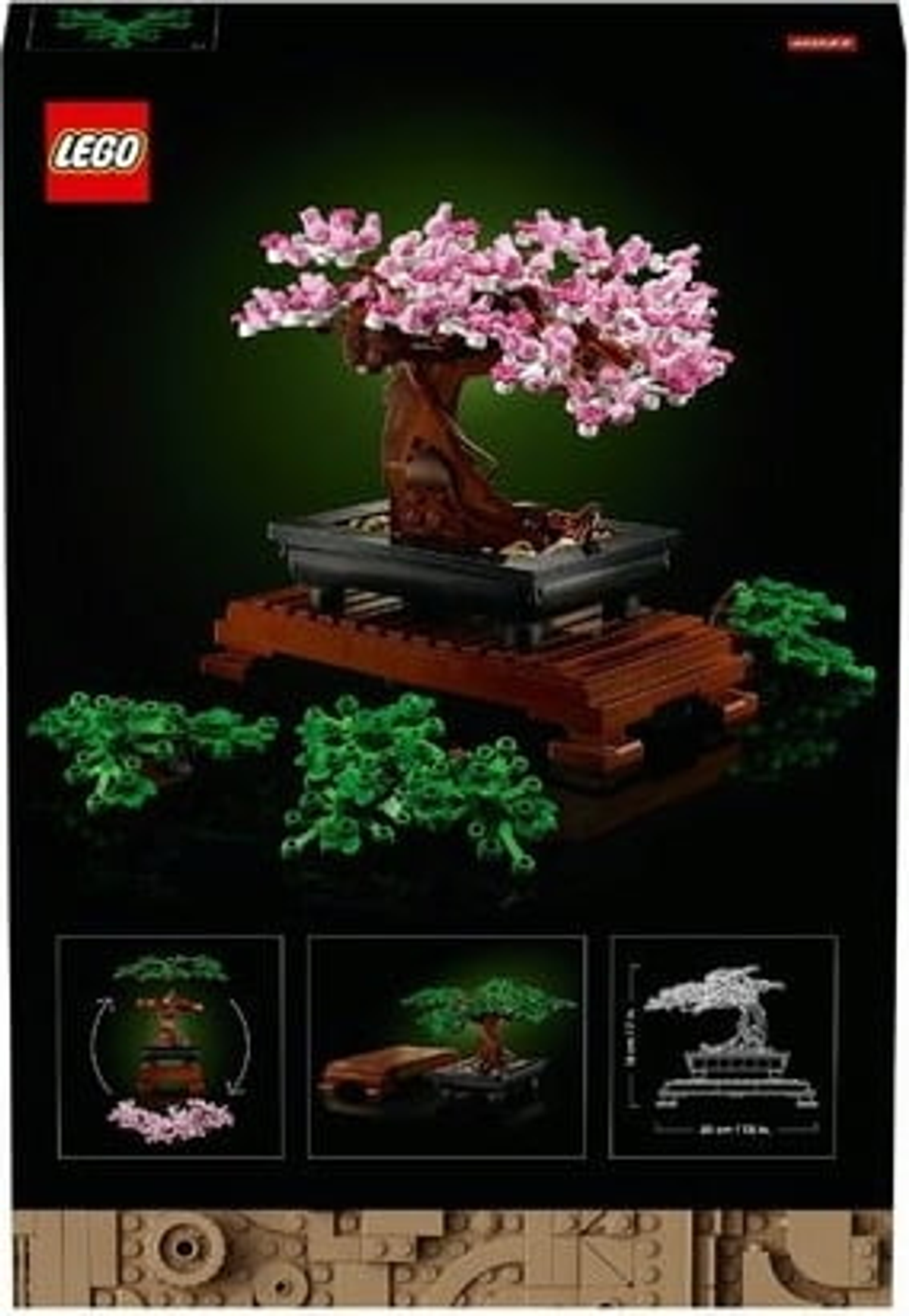 Klocki LEGO 10281 CREATOR DRZEWKO BONSAI Wielokolorowy