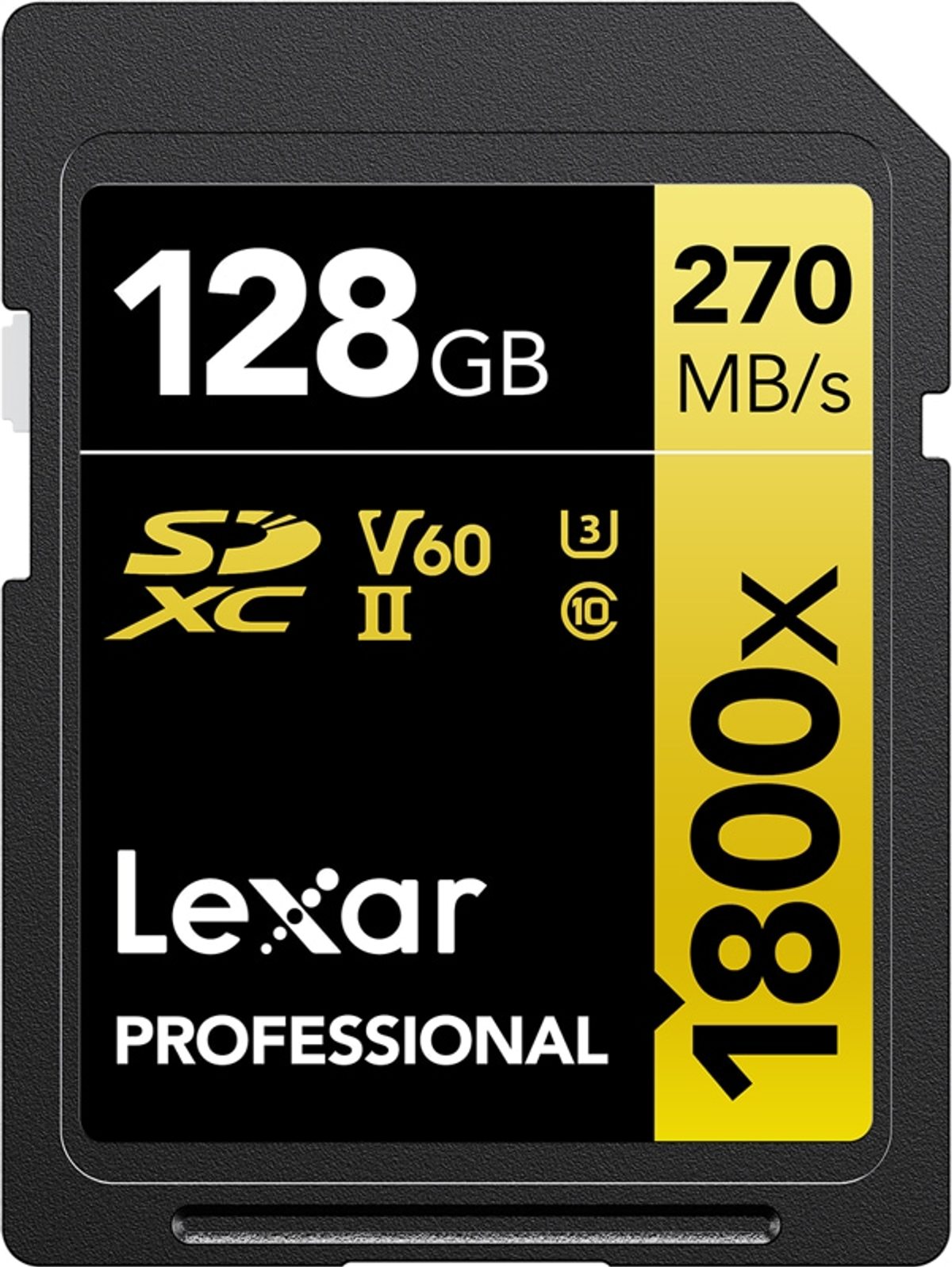 LEXAR 21104096, SDXC Speicherkarte, GB, 128 270 MB/s