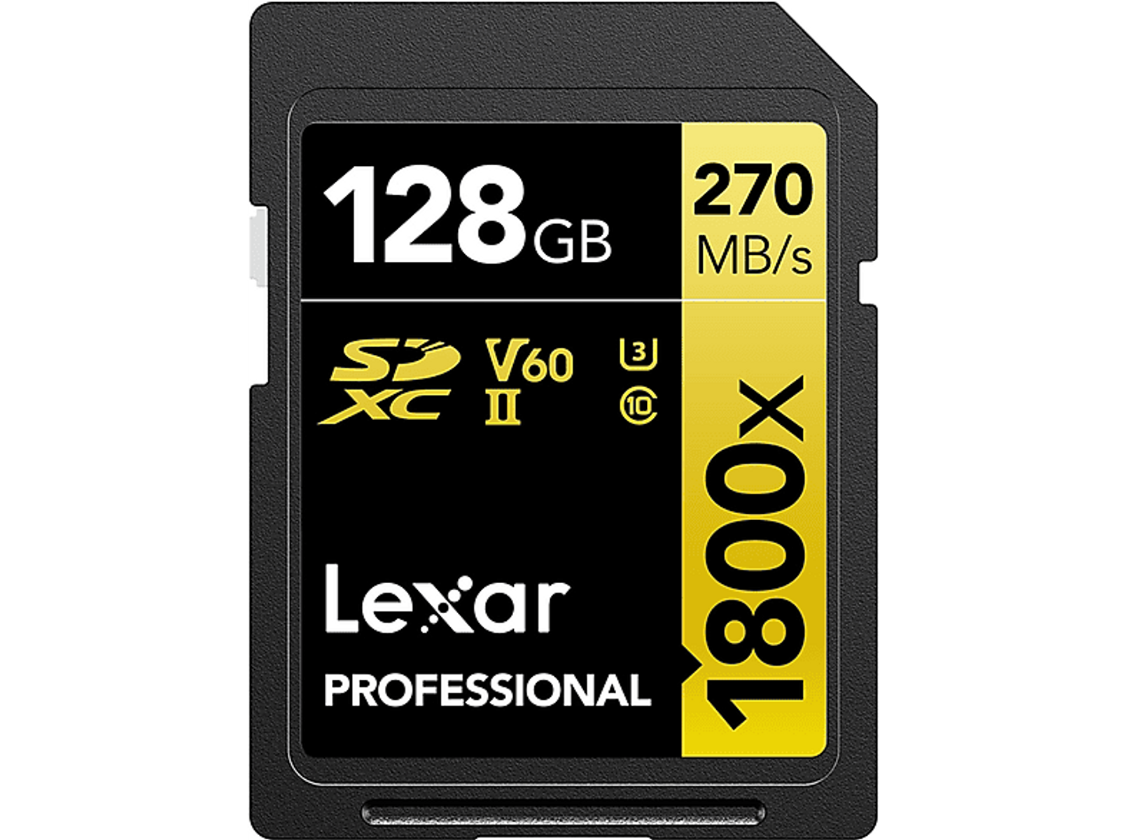 LEXAR 21104096, SDXC 128 270 GB, Speicherkarte, MB/s