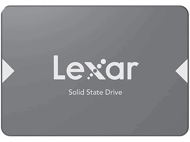 LEXAR LNS100-512RB 512GB NS100 2.5” SATA (6GB/S), 512 GB, SSD, 2,5 Zoll, intern