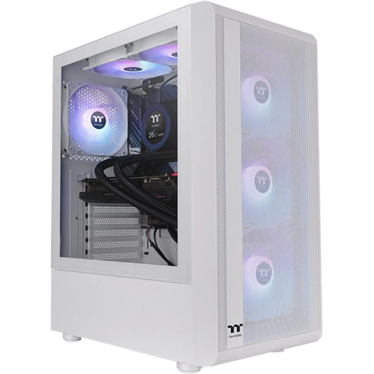 THERMALTAKE CA-1X2-00M6WN-00 PC Gehäuse, weiß