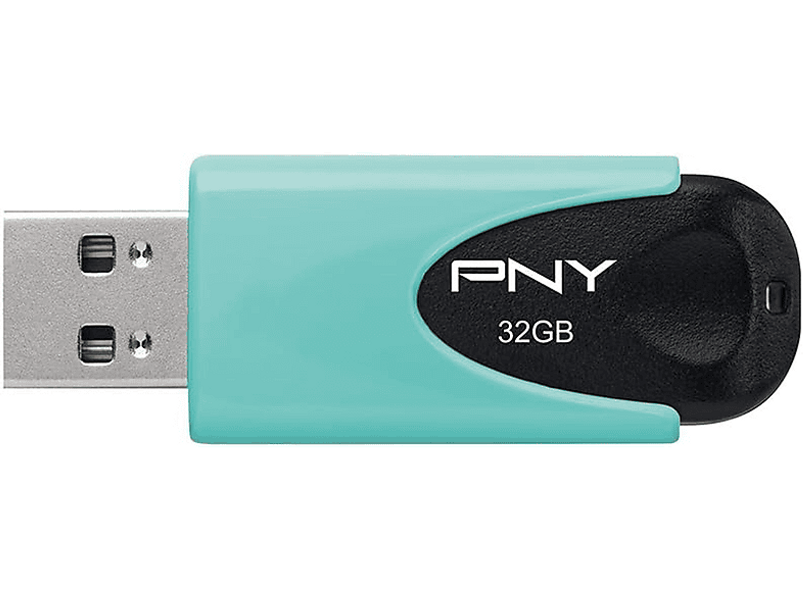 PNY Attaché 4 USB-Flash-Laufwerk 32 GB) (Pastell-aqua