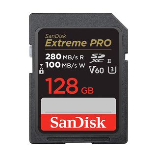 SANDISK PRO V60, SDHC, SDXC, Micro-SDXC, SD Speicherkarte, 128 GB, 280 MB/s