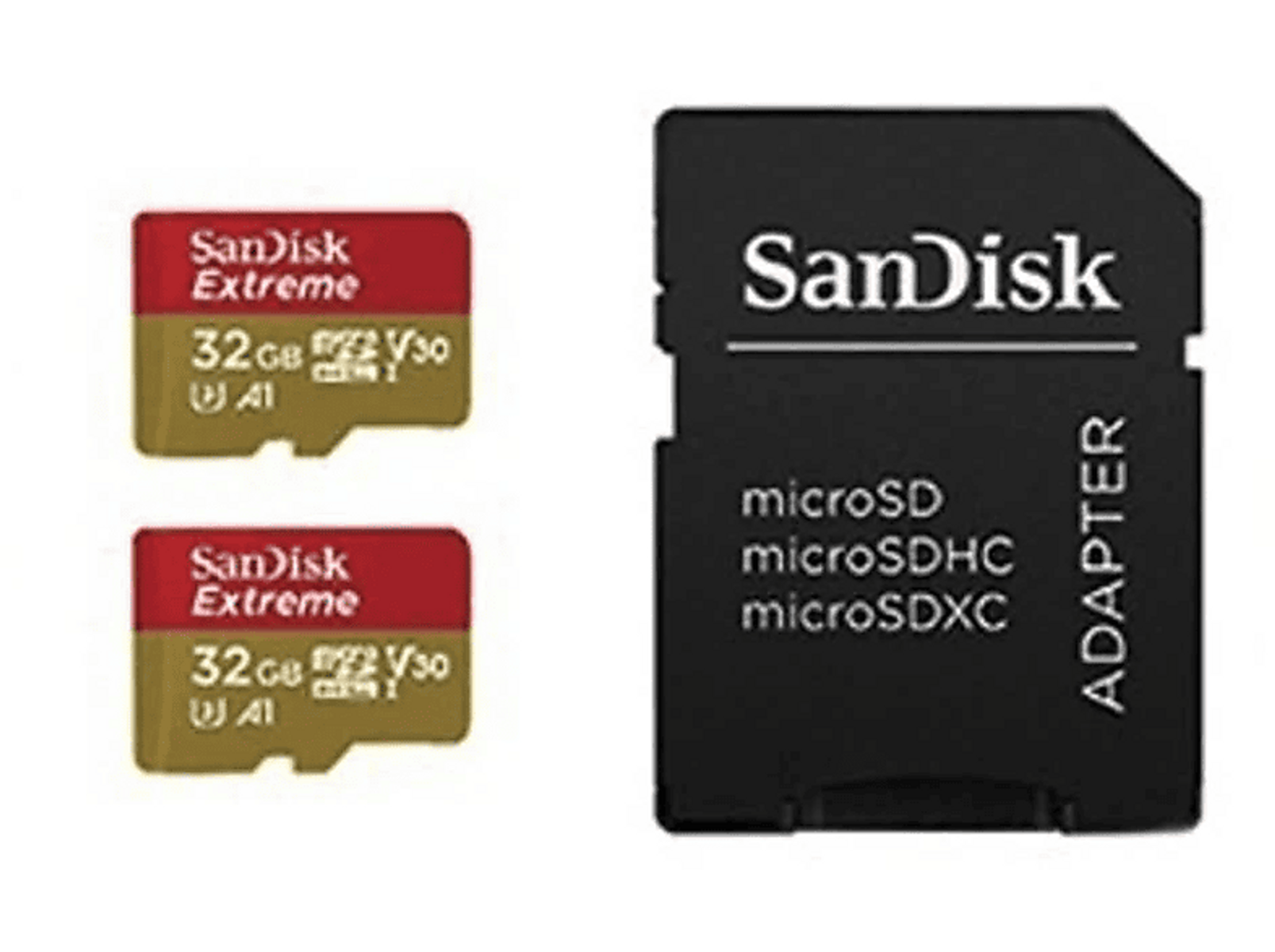 GB, SD SANDISK m00004LF0A, Micro-SD, 32 SDHC, MB/s 100 Speicherkarte, Micro-SDHC, Micro-SDXC,