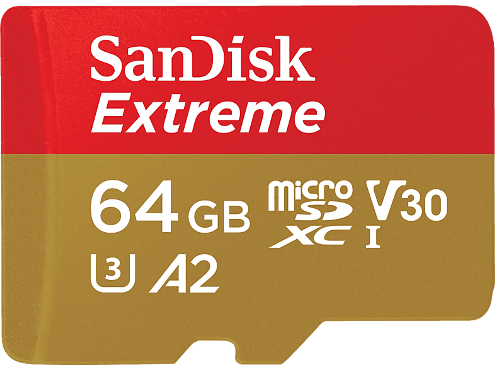 SANDISK SDSQXAH-064G-GN6GN MSDXC MB/s 64 GB, Micro-SDXC EXTR.64GB, Speicherkarte, 170