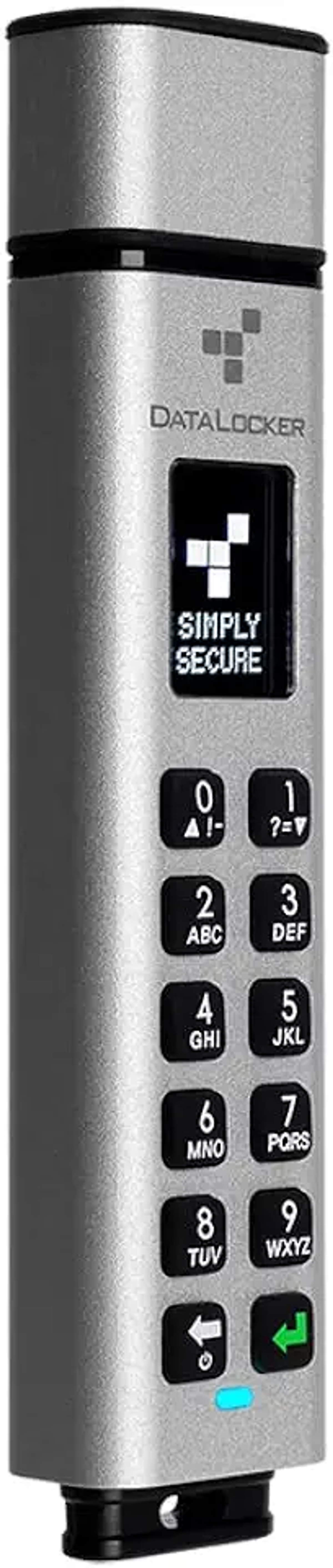 (Silber, K350 USB GB) DATALOCKER Stick 64