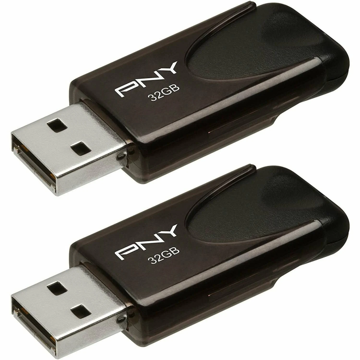 PNY GB) (Schwarz, Stick 4 32 Attaché USB