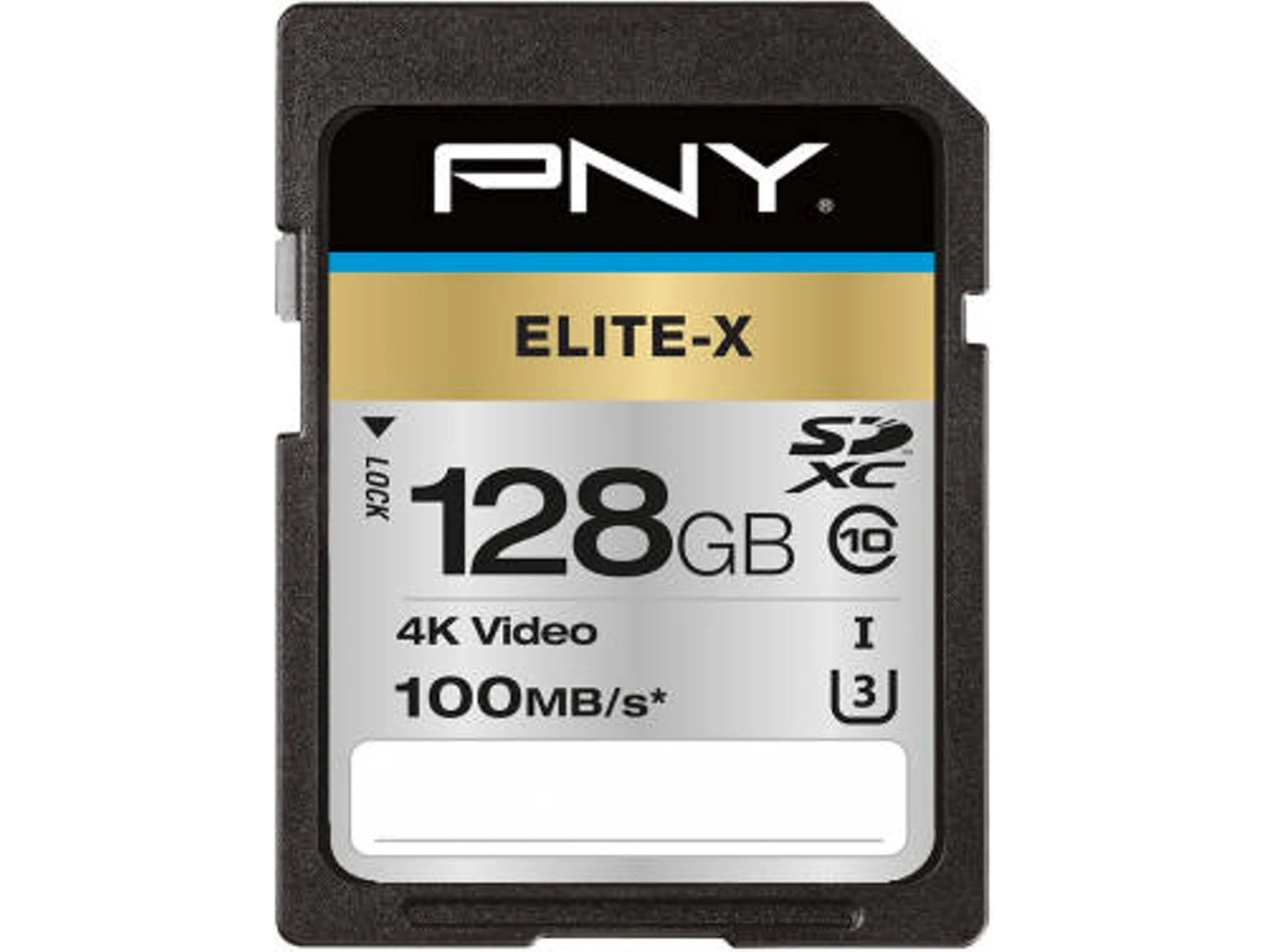 128 SDXC, Speicherkarte, 100 SD MB/s Micro-SDXC, Micro-SD, GB, P-SD128U3100EX-GE, PNY