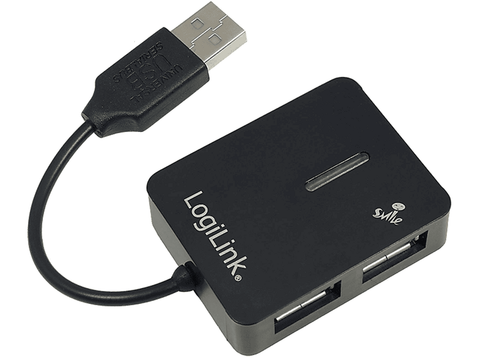 LOGILINK UA-0139, Hub USB, Schwarz