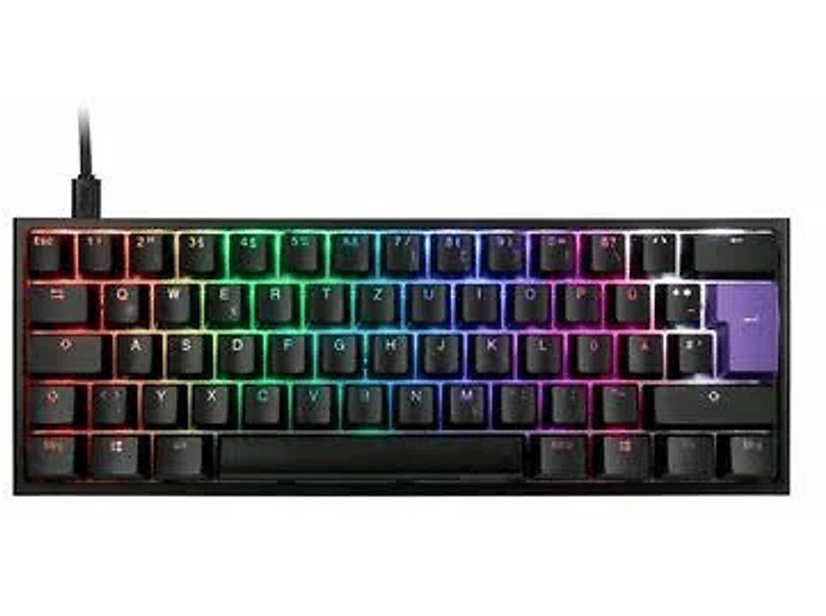DUCKY DKON2061ST-CSZALAZT1, Tastatur, MX Gaming Cherry Blue