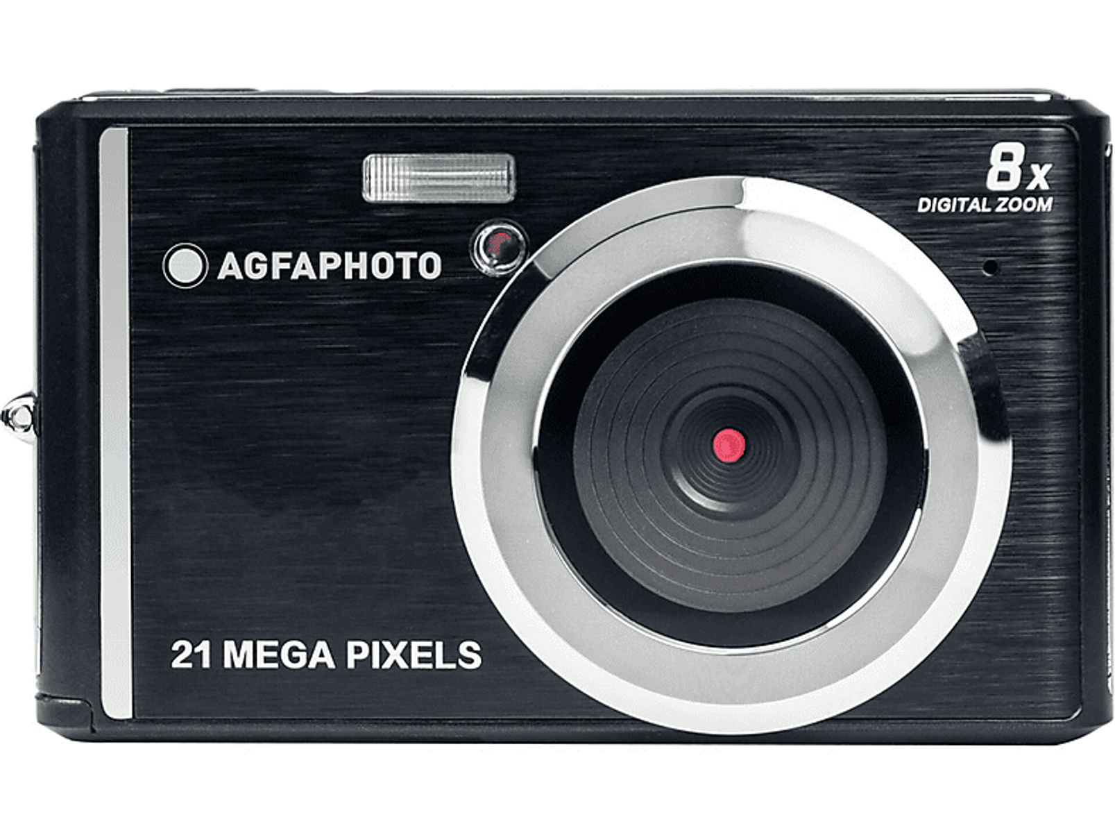 AGFAPHOTO Compact opt. DC5200 8 TFT schwarz, Display- Digitalkamera x Cam Zoom, LCL