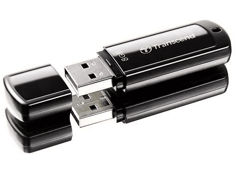 TRANSCEND TS8GJF350 USB-Flash-Laufwerk (Schwarz, 8 GB)