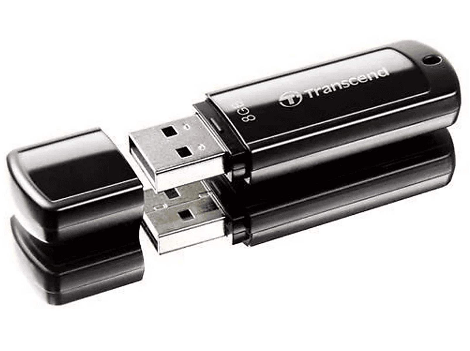 TRANSCEND TS8GJF350 8 GB) USB-Flash-Laufwerk (Schwarz