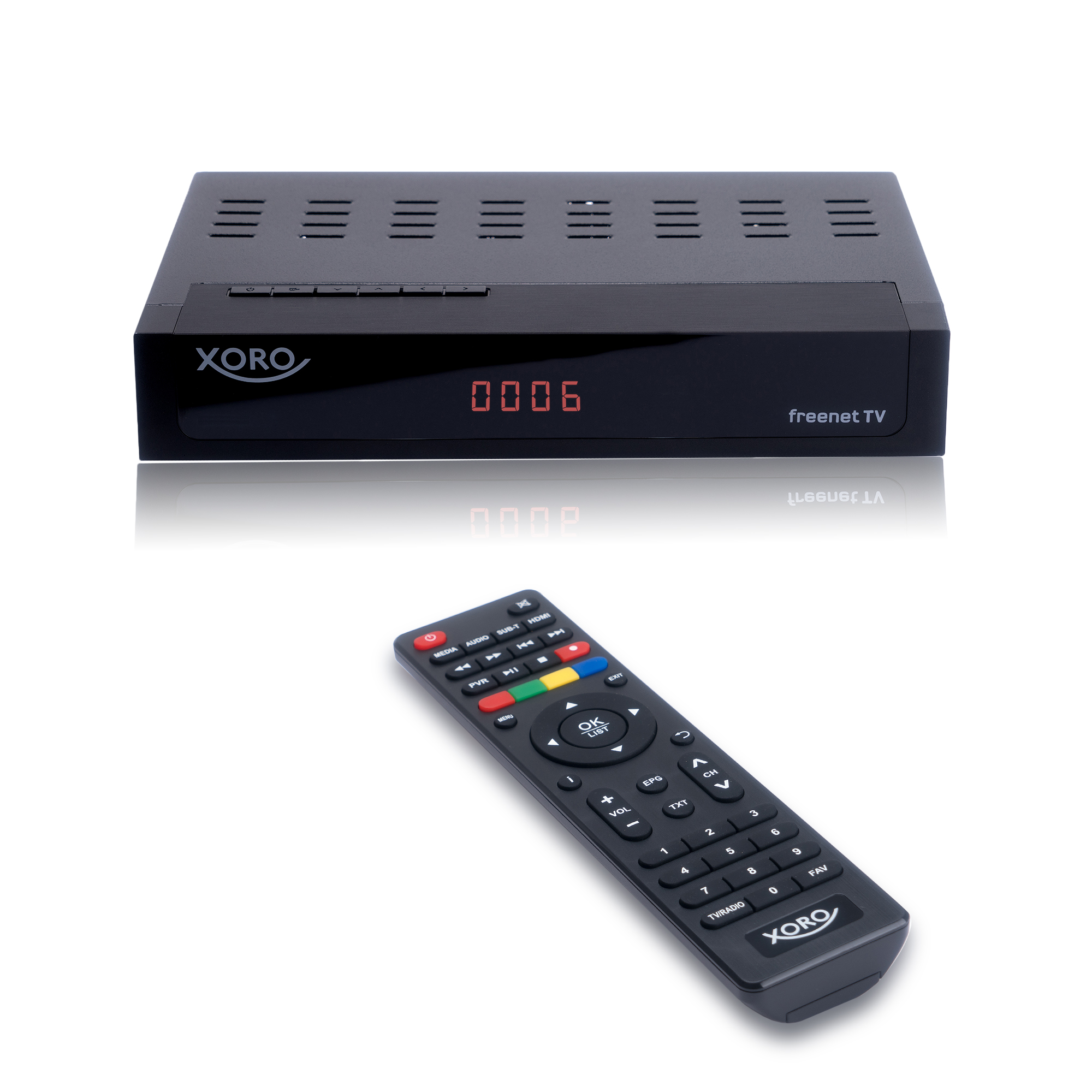 XORO HRT 8770 TWIN DVB-C/DVB-T2 Combo DVB-T/-T2/-C Receiver