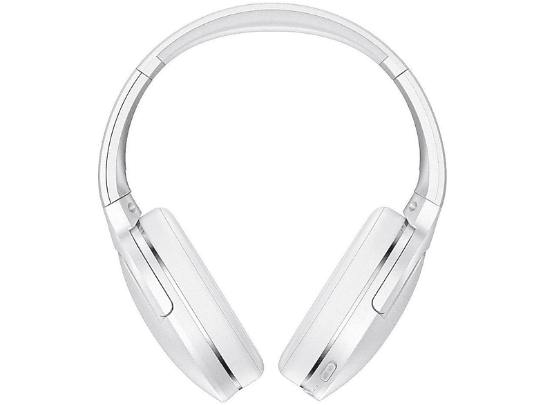 Over-ear Weiß Kopfhörer Bluetooth NGTD010302, BASEUS