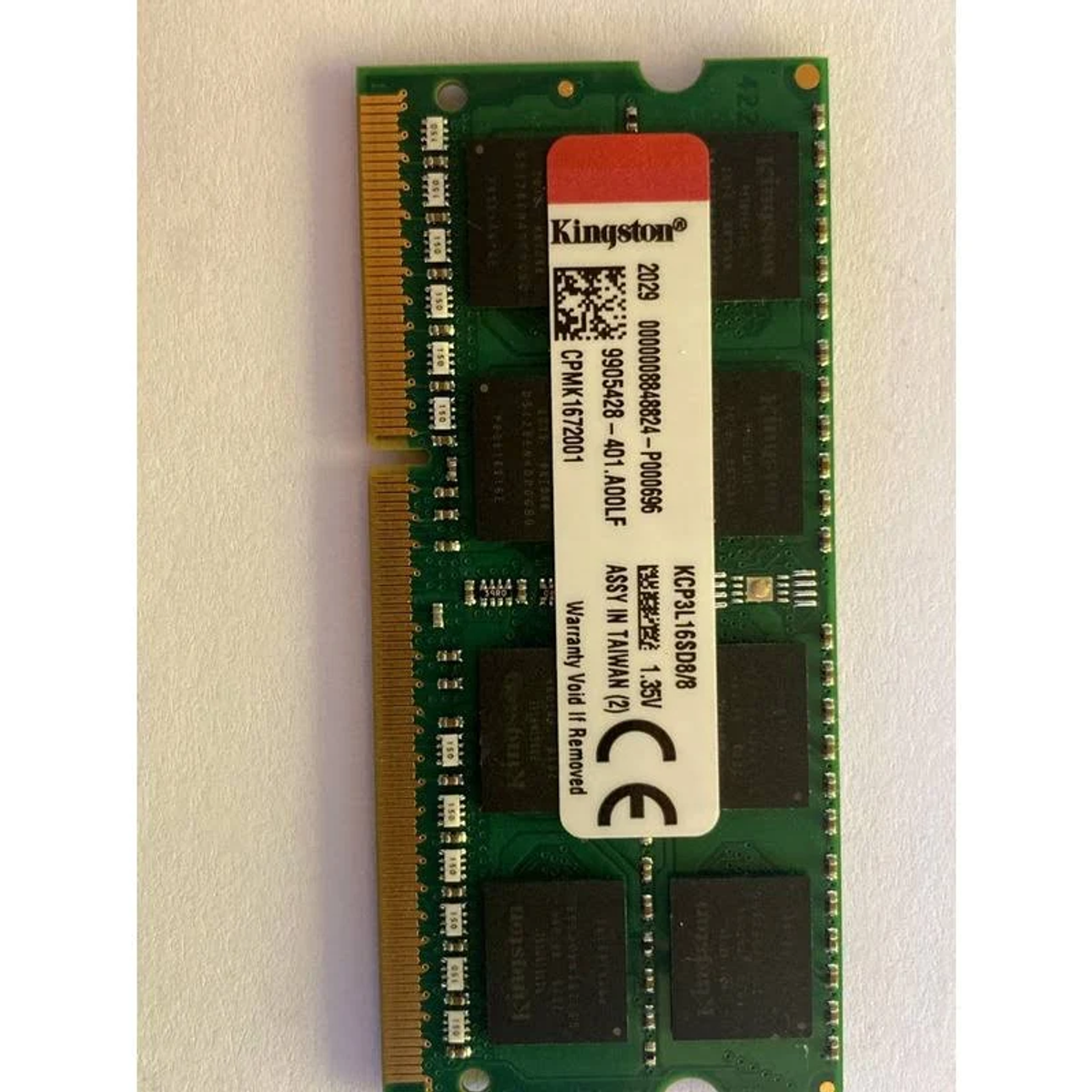 KINGSTON KCP3L16SD8/8 DDR3L GB 8 Arbeitsspeicher