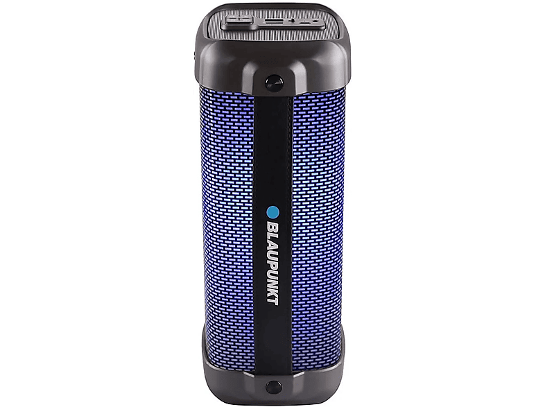 Lautsprecher, BLAUPUNKT Schwarz Bluetooth BT30LED