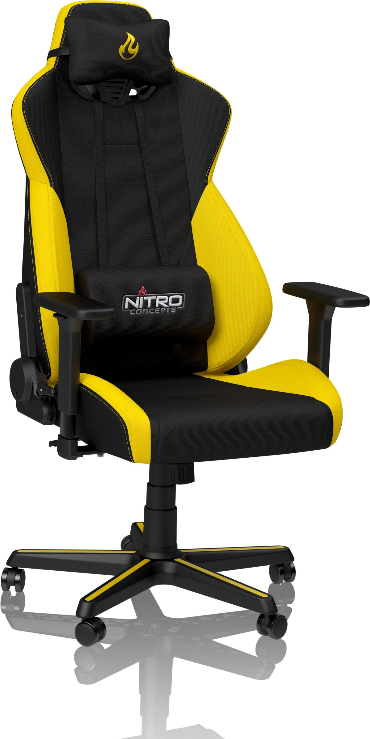 NITRO CONCEPTS Stuhl, NC-S300-BY Schwarz Gaming