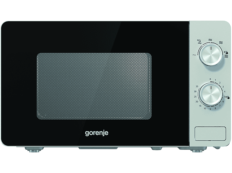 Gorenje Mikrowelle MO23A3BH – 23 Liter, 800 W, SmartDisplay, AquaClean, Drehteller 27 Cm, Kindersicherung