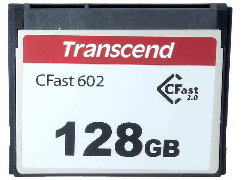 TRANSCEND CFX602, CFast 2.0 Speicherkarte, 128 GB, 350 MB/s
