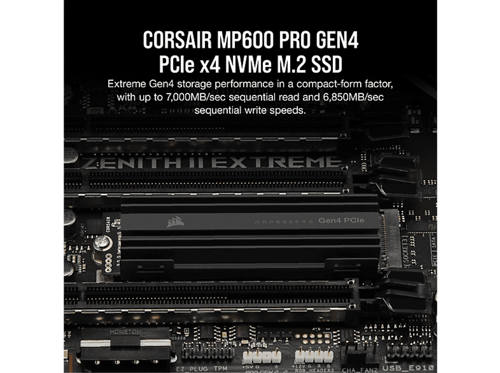 CORSAIR CSSD-F1000GBMP600PRO, SSD, 1 intern TB