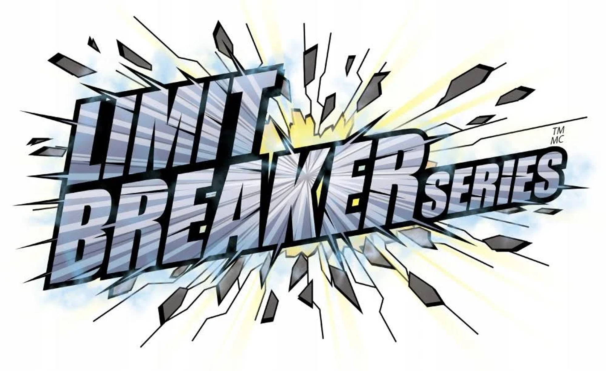 Eine Grafik mit den Worten 'LIMIT BREAKER SERIES' in einem stilisierten Design.